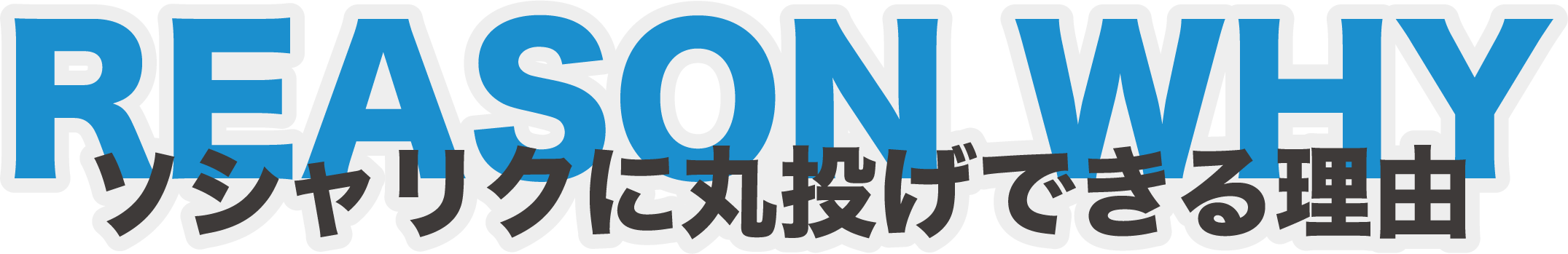 SNS採用をソシャリクに丸投げできる理由